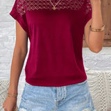 Lulu™ | T-shirt Chic à Manches Chauve-Souris bleu