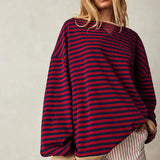 Agathe™ | Pull Rayé Oversize