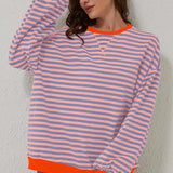 Agathe™ | Pull Rayé Oversize