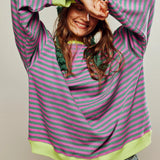 Agathe™ | Pull Rayé Oversize