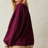 Agathe™ | Pull Rayé Oversize