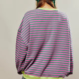 Agathe™ | Pull Rayé Oversize