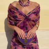 Louise™  | Robe Maxi de Fête Élégante à Col V