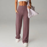 Florence™ — Pantalon large taille haute confortable