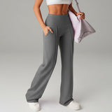 Florence™ — Pantalon large taille haute confortable