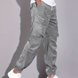 Rossi Roma | PANTALON CARGO EN CORDUROY