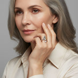 Rose™ – Bague icône chien