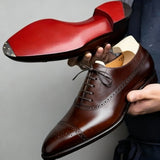 Gautier™ | Richelieus élégants en cuir à finition brogue