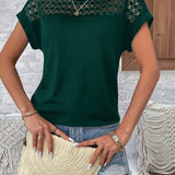Lulu™ | T-shirt Chic à Manches Chauve-Souris bleu