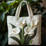 Sac Artisanal Matelassé Coquillage Blanc