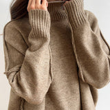 Delia™ | Ensemble Tricoté à Col Roulé