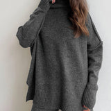 Delia™ | Ensemble Tricoté à Col Roulé