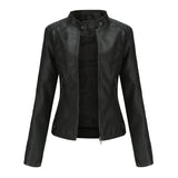Milena™ | Veste en Cuir Élégante