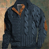 Telford™ | Pull torsadé imprimé et audacieux