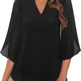 Océane™ | Blouse Légère et Élégante