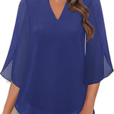 Océane™ | Blouse Légère et Élégante