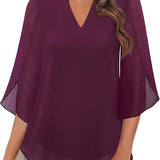 Océane™ | Blouse Légère et Élégante