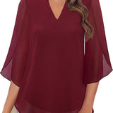 Océane™ | Blouse Légère et Élégante