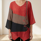 Rita – Blouse décontractée à V