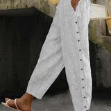 Romé | Pantalon estival rayé