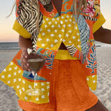Ensemble de Plage Lin et Coton