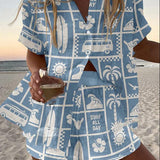 Ensemble de Plage Lin et Coton