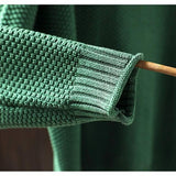 Aline™ | Pull Doux et Élégant en Maille Waffle