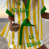 Ensemble de Plage Lin et Coton