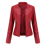 Milena™ | Veste en Cuir Élégante