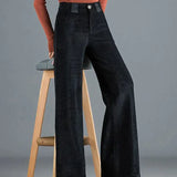Mathilde™ | Pantalon Vintage en Velours Côtelé
