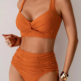 Lola® | Ensemble Bikini d’Été Taille Haute