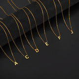 Collier Pendentif Alphabet Brillant