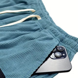 Hans™ | Pantalon large avec taille élastique