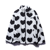 Océane™ | Manteau Réversible Cœur - Collection Exclusive