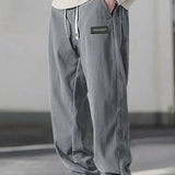 Hans™ | Pantalon large avec taille élastique