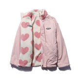 Océane™ | Manteau Réversible Cœur - Collection Exclusive
