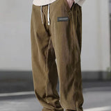 Hans™ | Pantalon large avec taille élastique