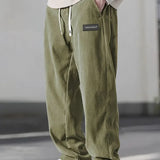 Hans™ | Pantalon large avec taille élastique