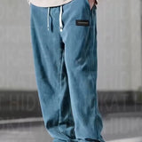 Hans™ | Pantalon large avec taille élastique