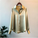 Fabiola™ | Blouse en Satin pour Femmes