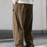Hans™ | Pantalon large avec taille élastique