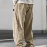 Hans™ | Pantalon large avec taille élastique
