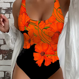 Lucy – Maillot de bain une pièce élégant à imprimé floral