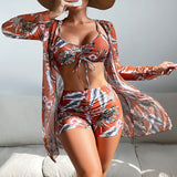 Luna® – Ensemble bikini 3 pièces avec imprimé