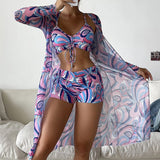 Luna® – Ensemble bikini 3 pièces avec imprimé