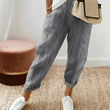 Leura™ | Pantalon Rayé Chic
