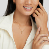 Collier Lettre Bubble Chic