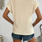 Camille™ | T-shirt Moderne à Boutons