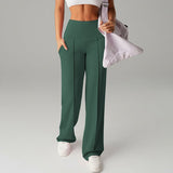 Florence™ — Pantalon large taille haute confortable