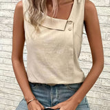 Nynke™ - Top à Col Asymétrique